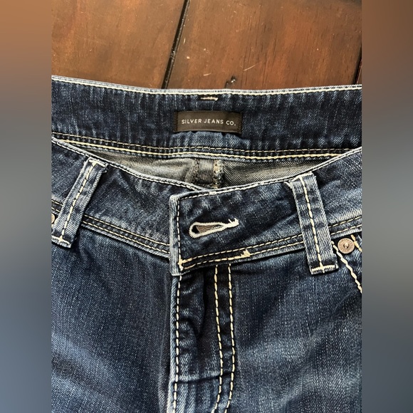 Silver Suki Mid Rise Boot Cut Jeans - Picture 2 of 8